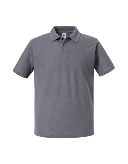 Russell Collection Russell Authentic Eco Polo R570M - Convoy Grey - Customisable Polos