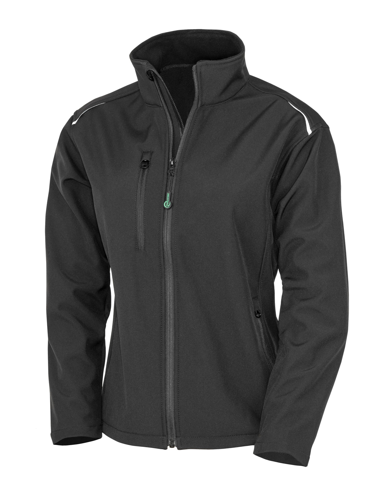 Result Recycled Ladies Pable Softshell R900F - Black - Customisable Jacket