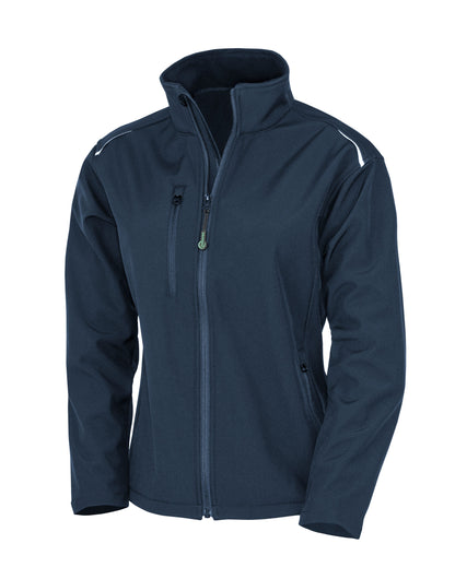 Result Recycled Ladies Pable Softshell R900F - Navy - Customisable Jacket