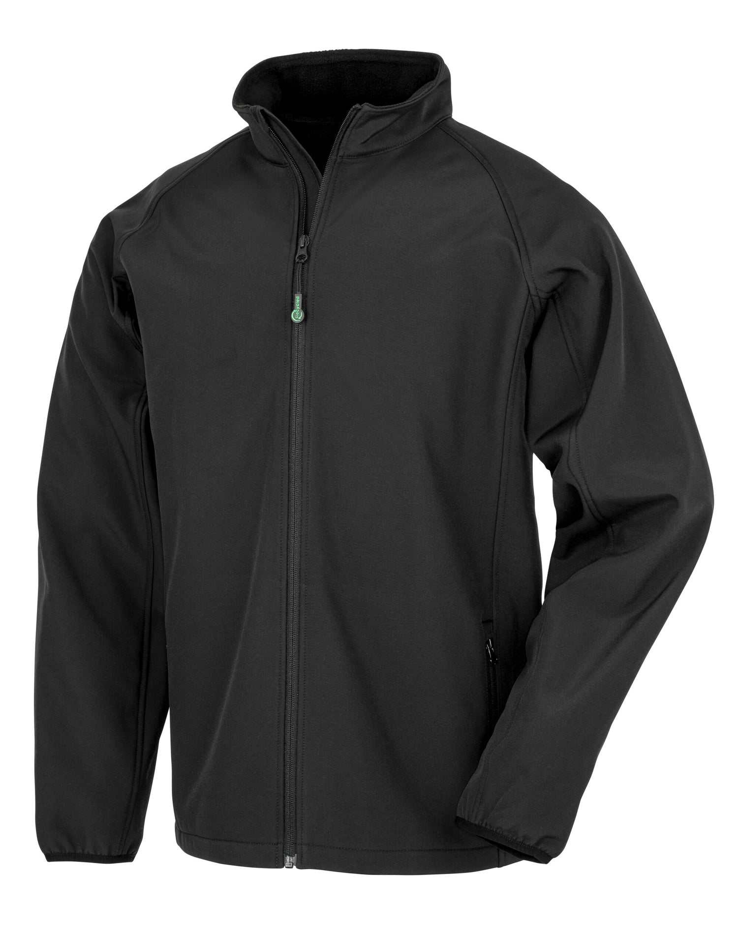 Result Recycled Mens Printable Softshell R901M - Black - Customisable Jacket