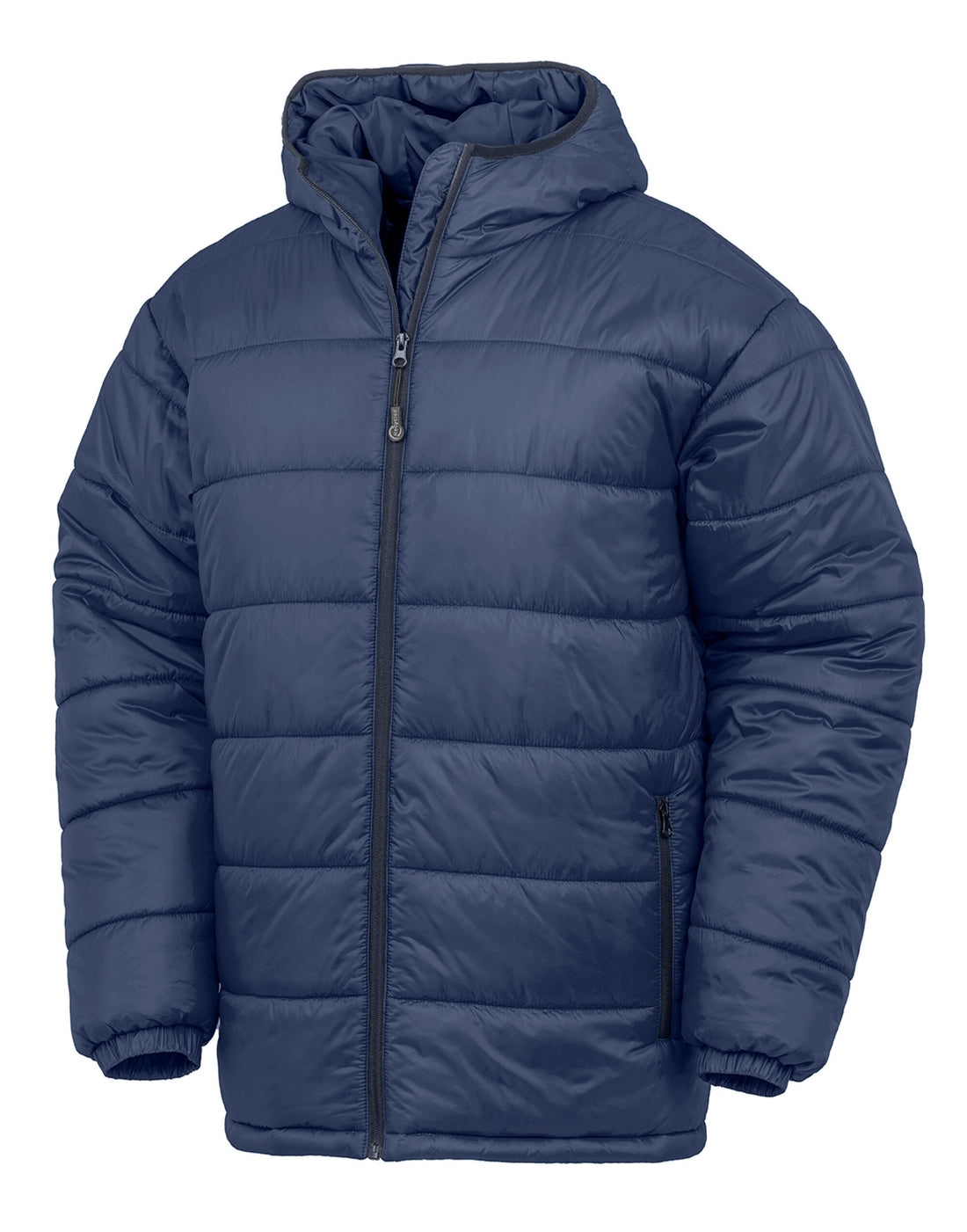 Result Recycled Hooded Padded Parka R910X - Navy - Customisable Outerwear