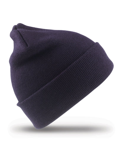 Result Recycled Woolly Ski Hat rc929x - Navy O S - Customisable Hats