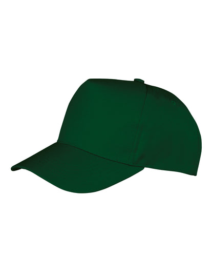 Result Genuine Recycled Result Core Jnr Recycled Printers Cap RC984J - Bottle Green O S - Customisable Caps