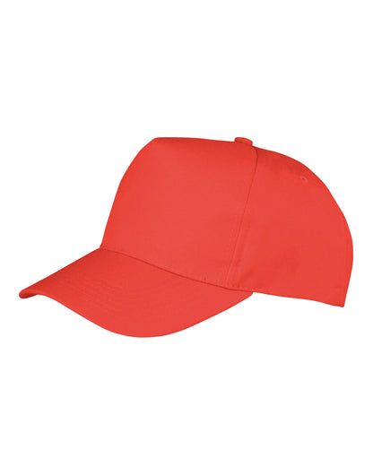 Result Genuine Recycled Result Core Jnr Recycled Printers Cap RC984J - Red O S - Customisable Caps