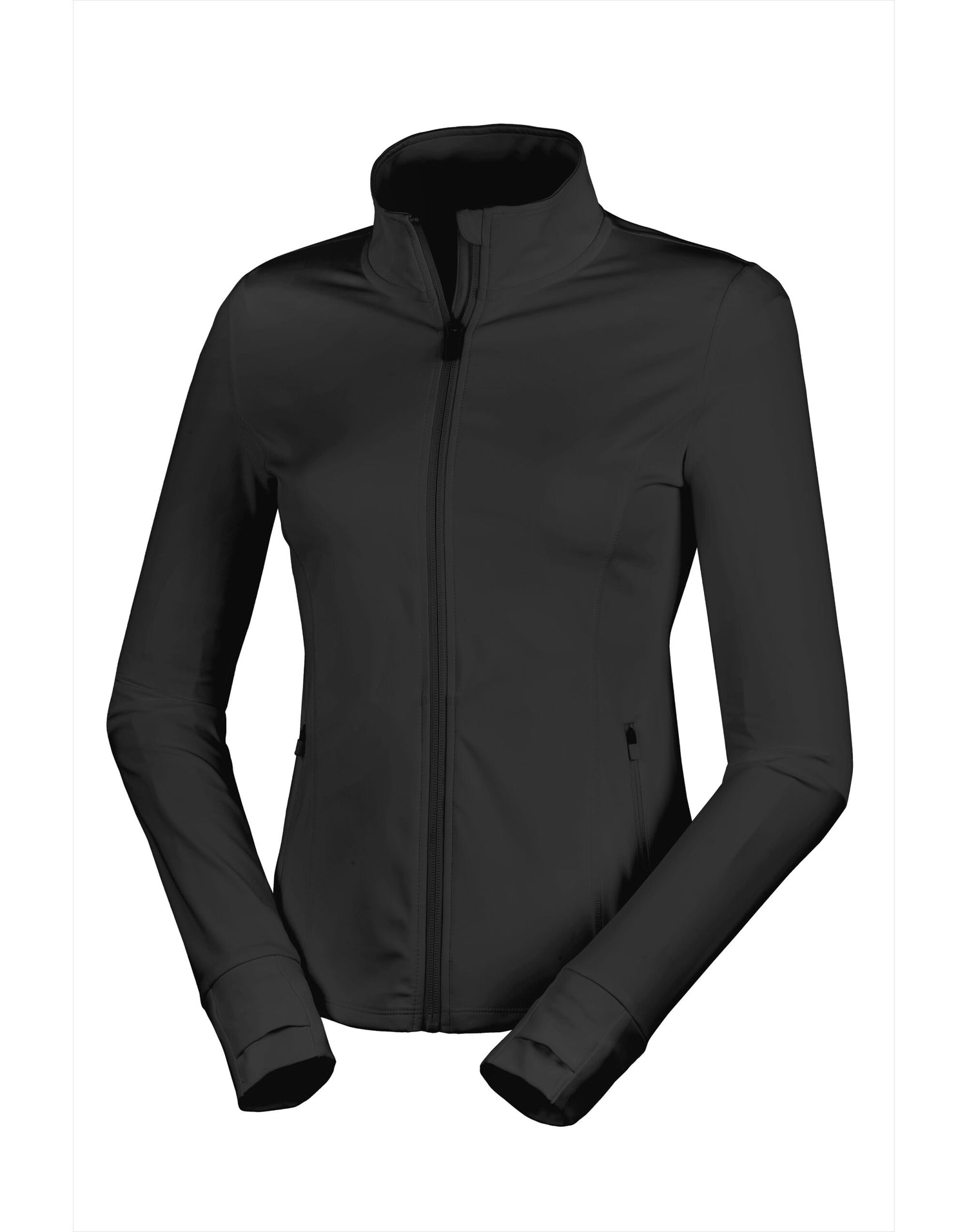 Spiro Recycled Ladies Fitness Jacket S798F - Black - Customisable Jacket