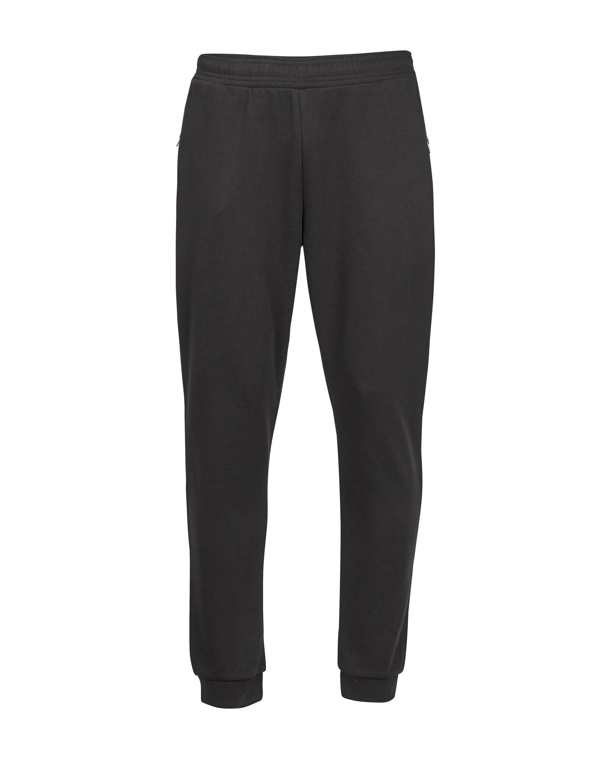 Tee Jays Ribbed Interlock Pants TJ5510 - Black - Customisable Trousers