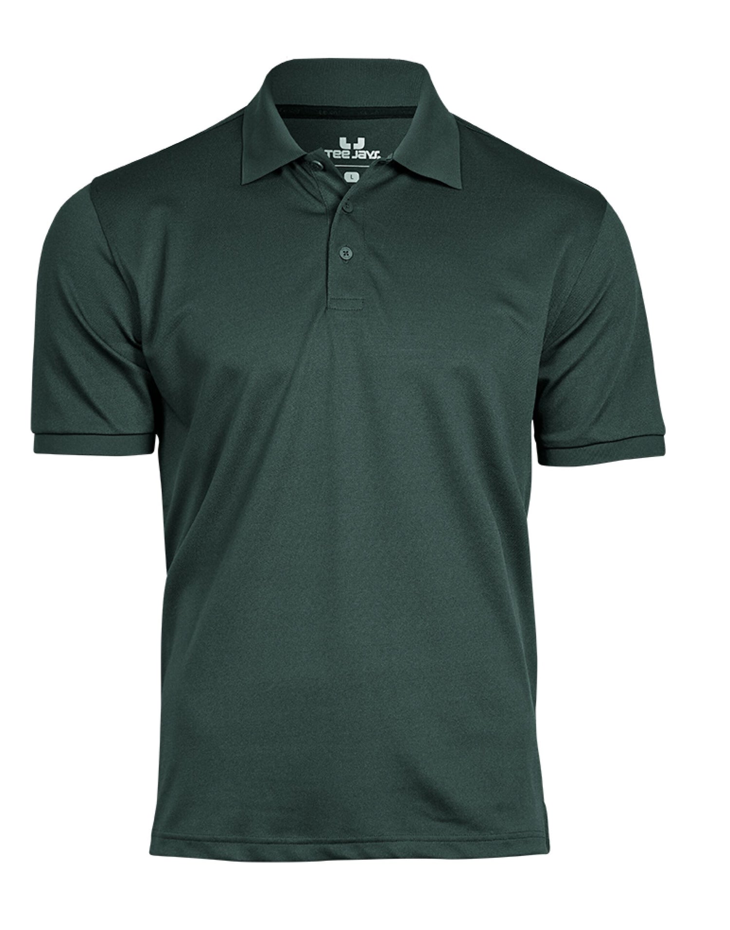 Tee Jays Men’s Club Polo TJ7000 - Dark Green - Customisable Polo Shirts