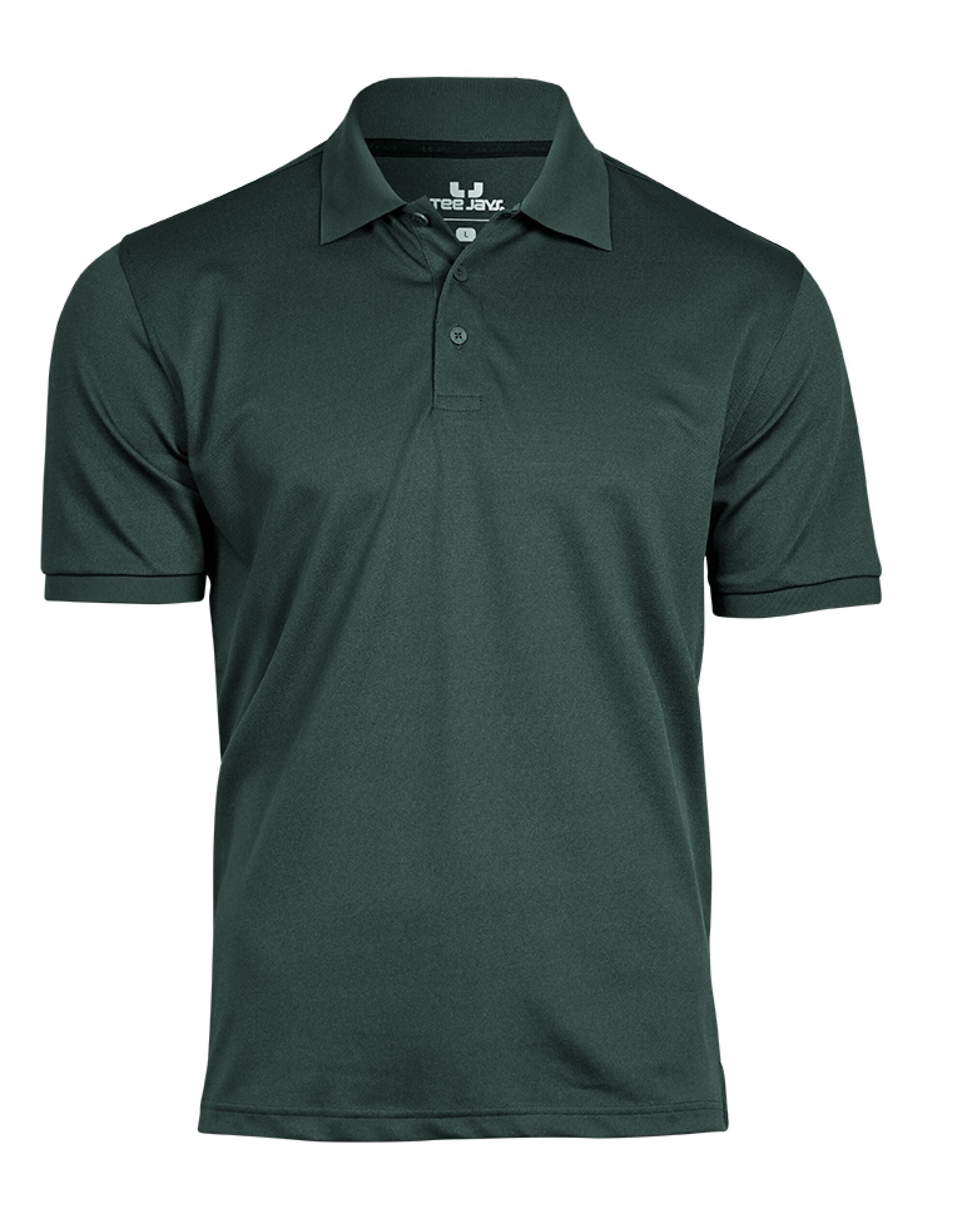Tee Jays Men’s Club Polo TJ7000 - Dark Green - Customisable Polo Shirts
