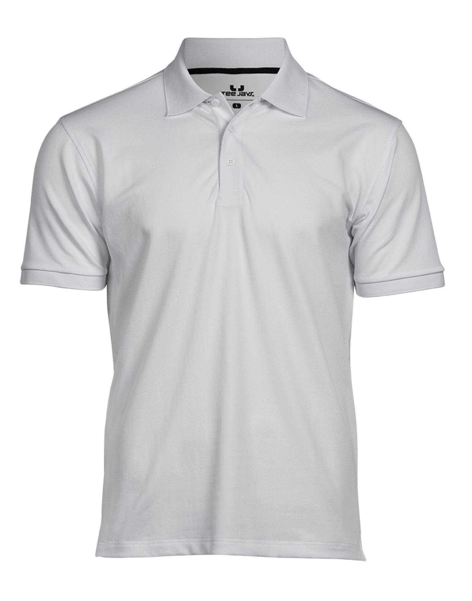 Tee Jays Men’s Club Polo TJ7000 - White - Customisable Polo Shirts