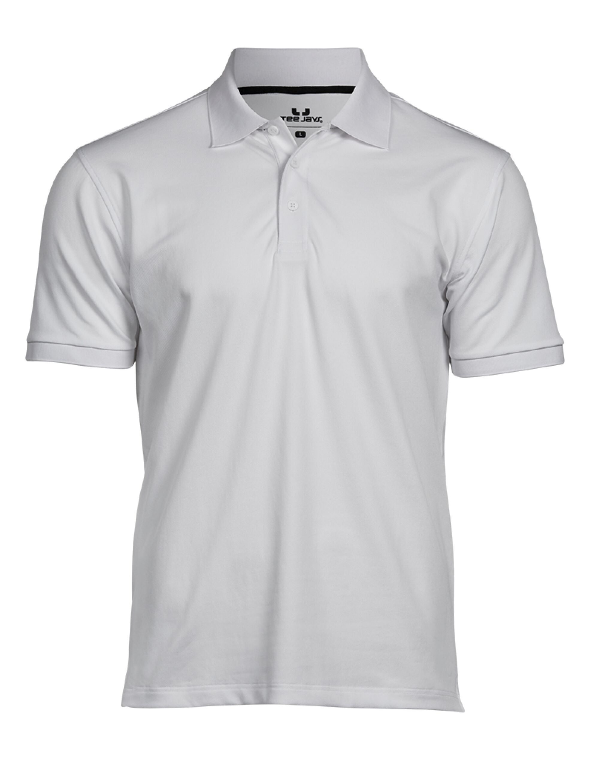 Tee Jays Men’s Club Polo TJ7000 - White - Customisable Polo Shirts
