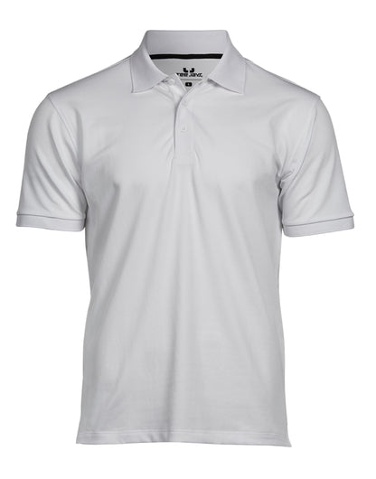 Tee Jays Men’s Club Polo TJ7000 - White - Customisable Polo Shirts