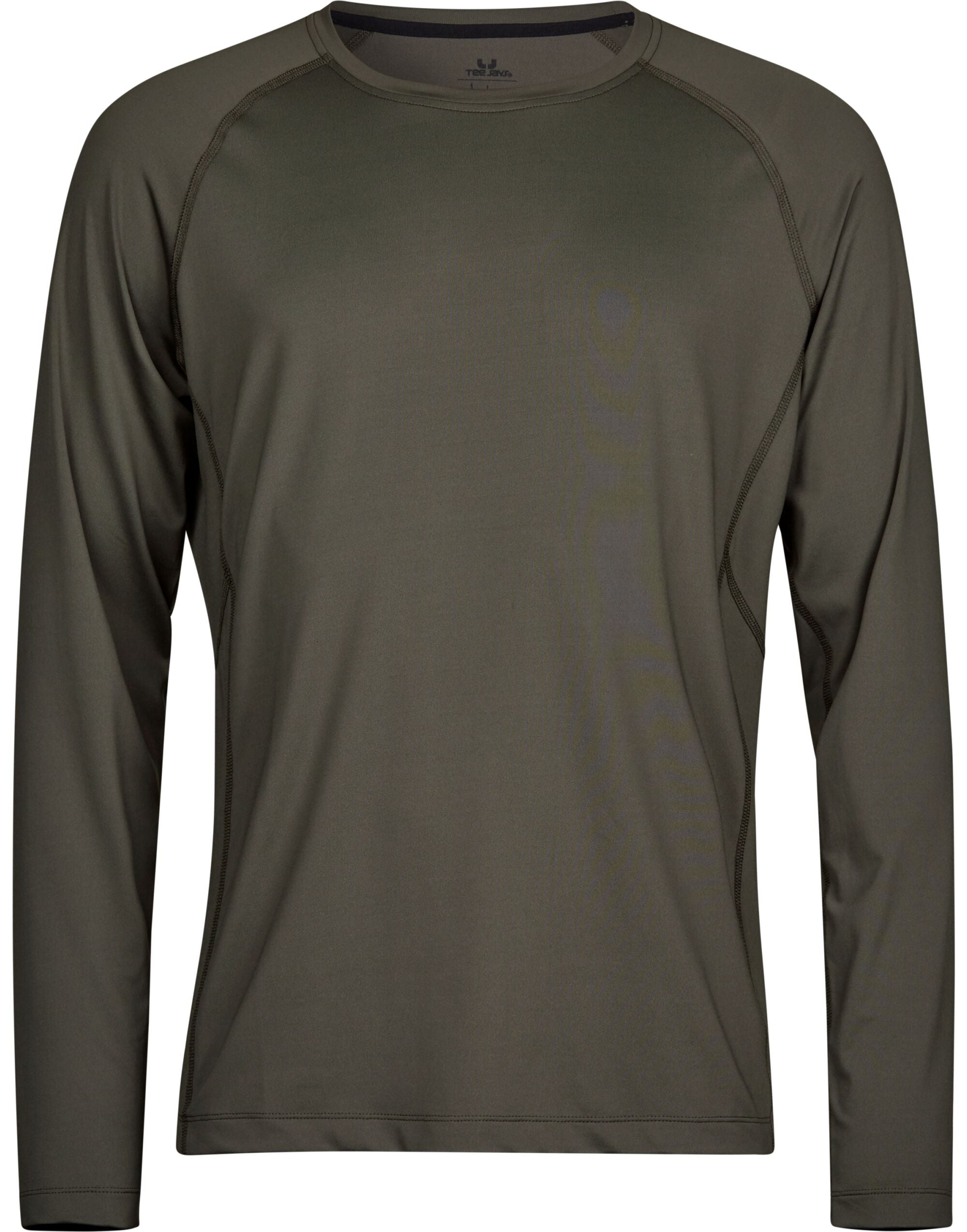 Tee Jays Long Sleeve Cooldry Tee TJ7022 - Deep Green - Customisable T-Shirt