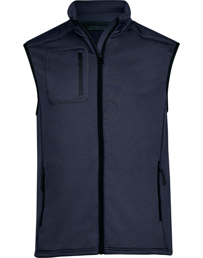 Tee Jays Mens Stretch Fleece Bodywarmer TJ9104 - Navy - Customisable Bodywarmers