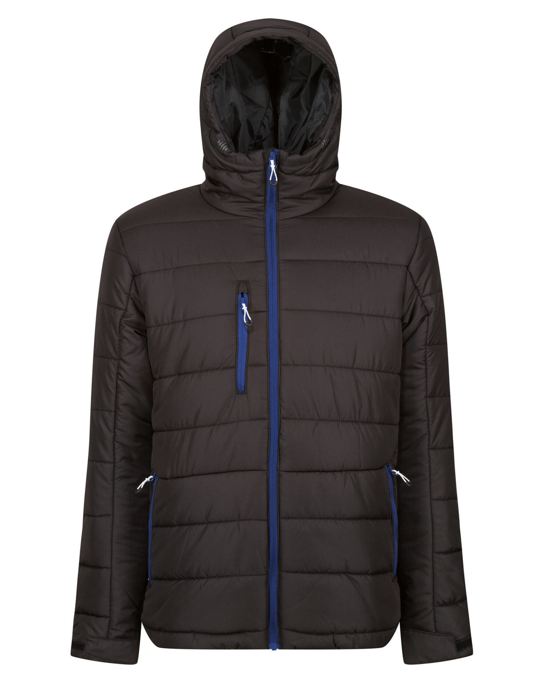 Regatta Professional Regatta Mens Navigate Thermal Jacket TRA241 - Black New Royal - Customisable Jacket