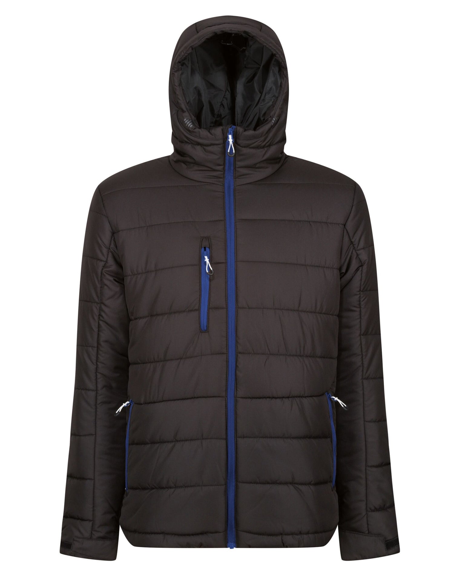 Regatta Professional Regatta Mens Navigate Thermal Jacket TRA241 - Black New Royal - Customisable Jacket