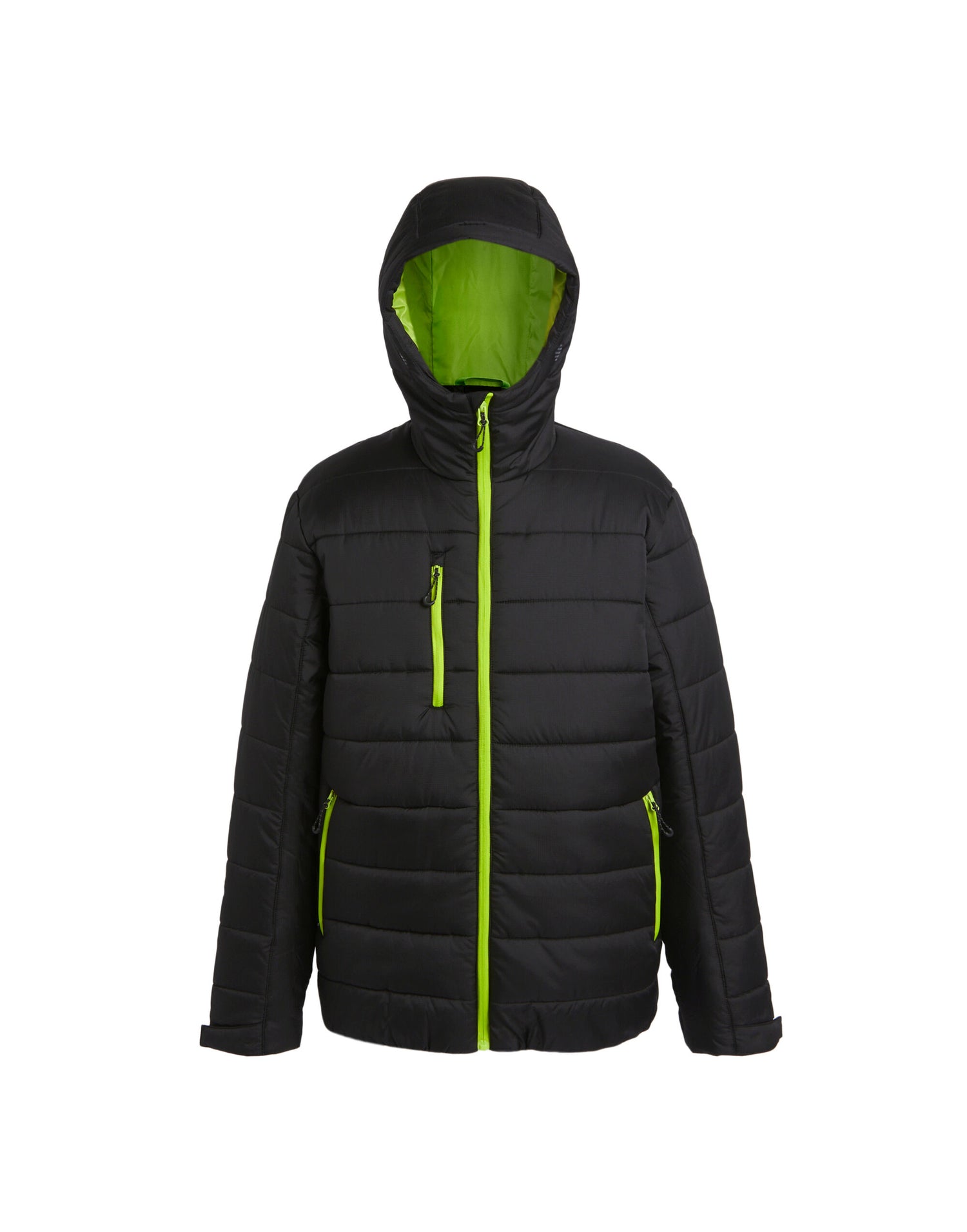 Regatta Professional Regatta Mens Navigate Thermal Jacket TRA241 - Black Lime - Customisable Jacket