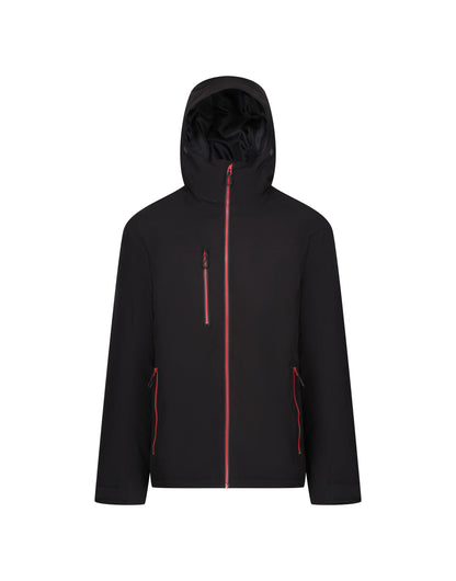 Regatta Professional Regatta Navigate WP Insulated Jacket TRA253 - Black Classic Red - Customisable Jacket