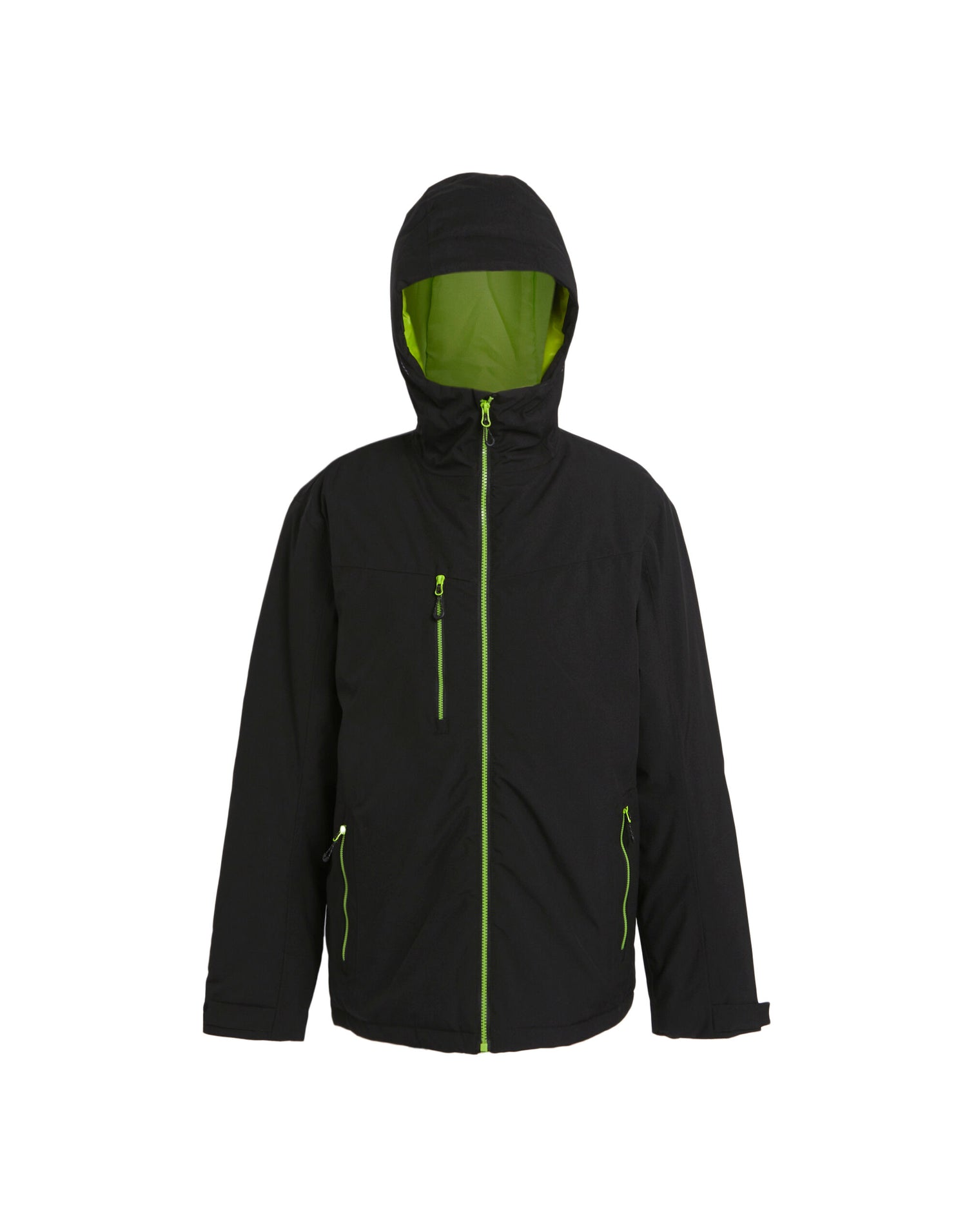 Regatta Professional Regatta Navigate WP Insulated Jacket TRA253 - Black Lime - Customisable Jacket