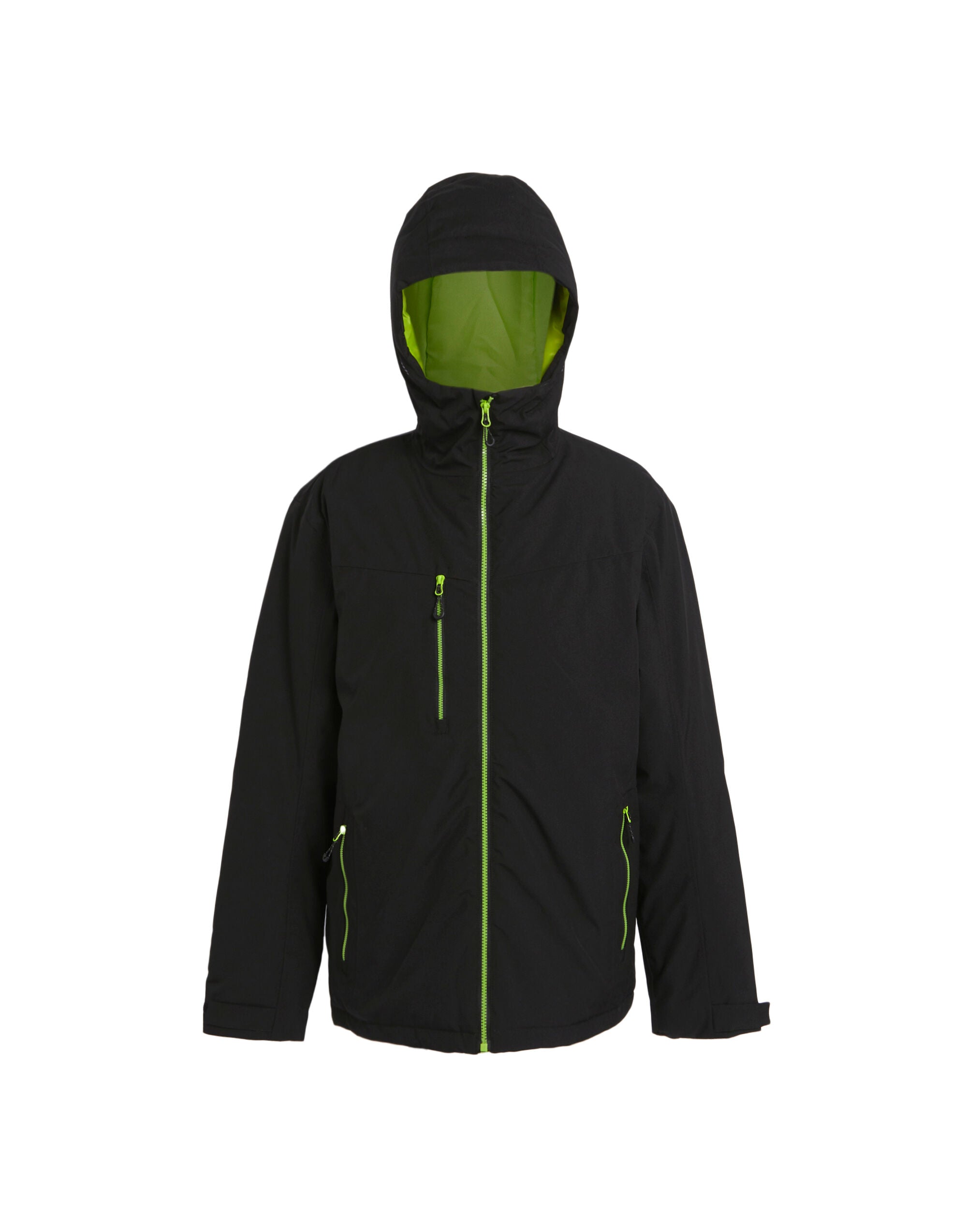 Regatta Professional Regatta Navigate WP Insulated Jacket TRA253 - Black Lime - Customisable Jacket