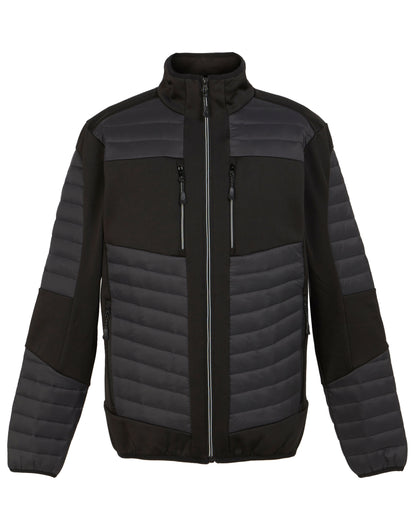 Regatta Professional Regatta E-Volve Thermal Hybrid Jacket TRA563 - Ash Black - Customisable Jacket