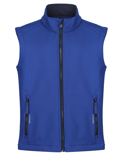 Regatta Junior Ablaze SShell Bodywarmer TRA882 - New Royal Navy - Customisable Bodywarmers