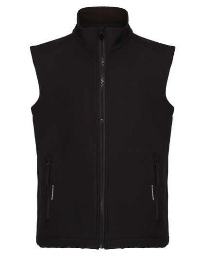 Regatta Junior Ablaze SShell Bodywarmer TRA882 - Black Black - Customisable Bodywarmers