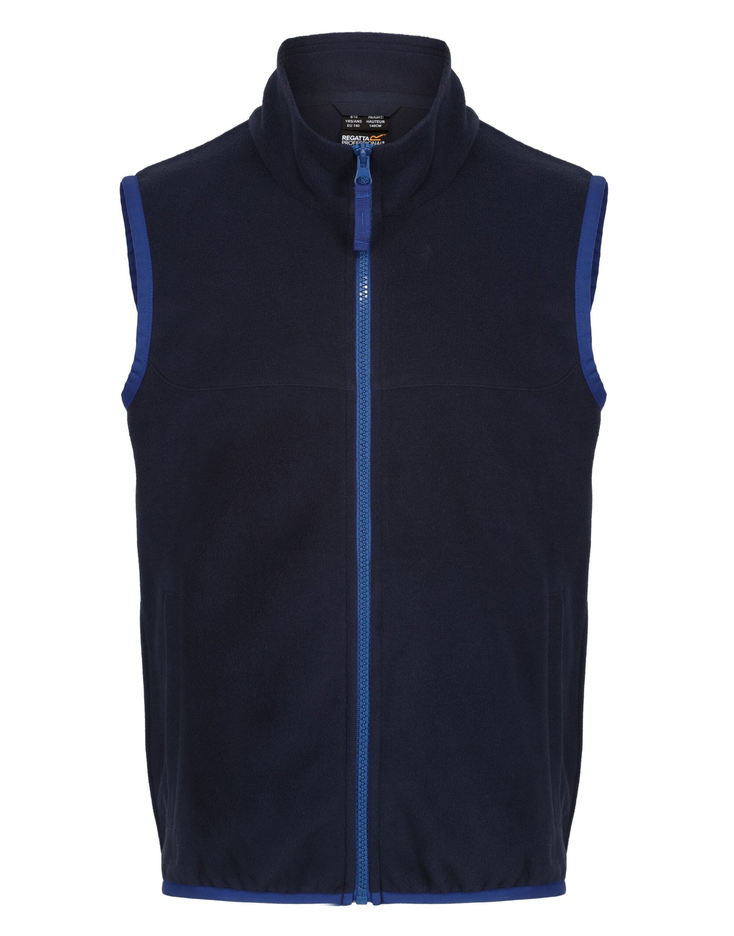 Regatta Junior Micro Fleece Bodywarmer TRA883 - Navy New Royal - Customisable Bodywarmers