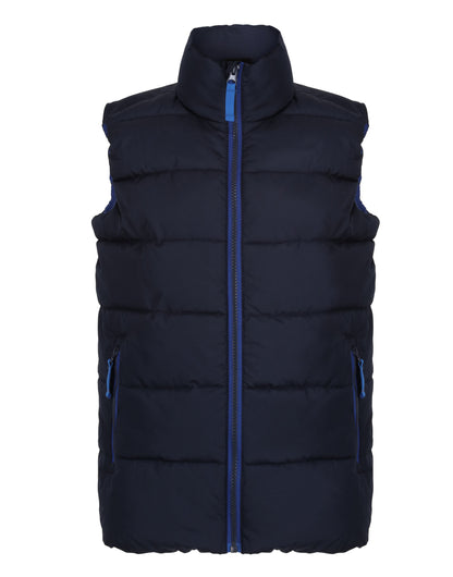 Regatta Junior RegattaJunior Scholar Thermal Bodywarmer TRA884 - Navy New Royal - Customisable Bodywarmers