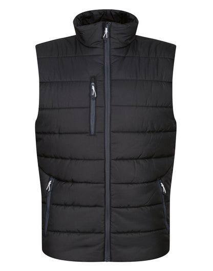 Regatta Professional Regatta Mens Navigate Thermal Bodywarmer TRA892 - Black Seal Grey - Customisable Bodywarmers