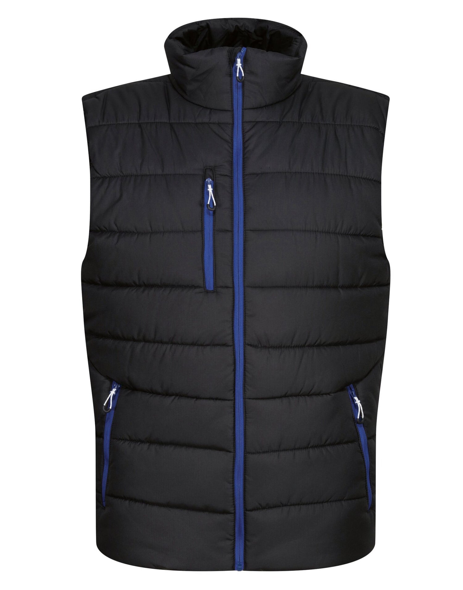 Regatta Professional Regatta Mens Navigate Thermal Bodywarmer TRA892 - Black New Royal - Customisable Bodywarmers