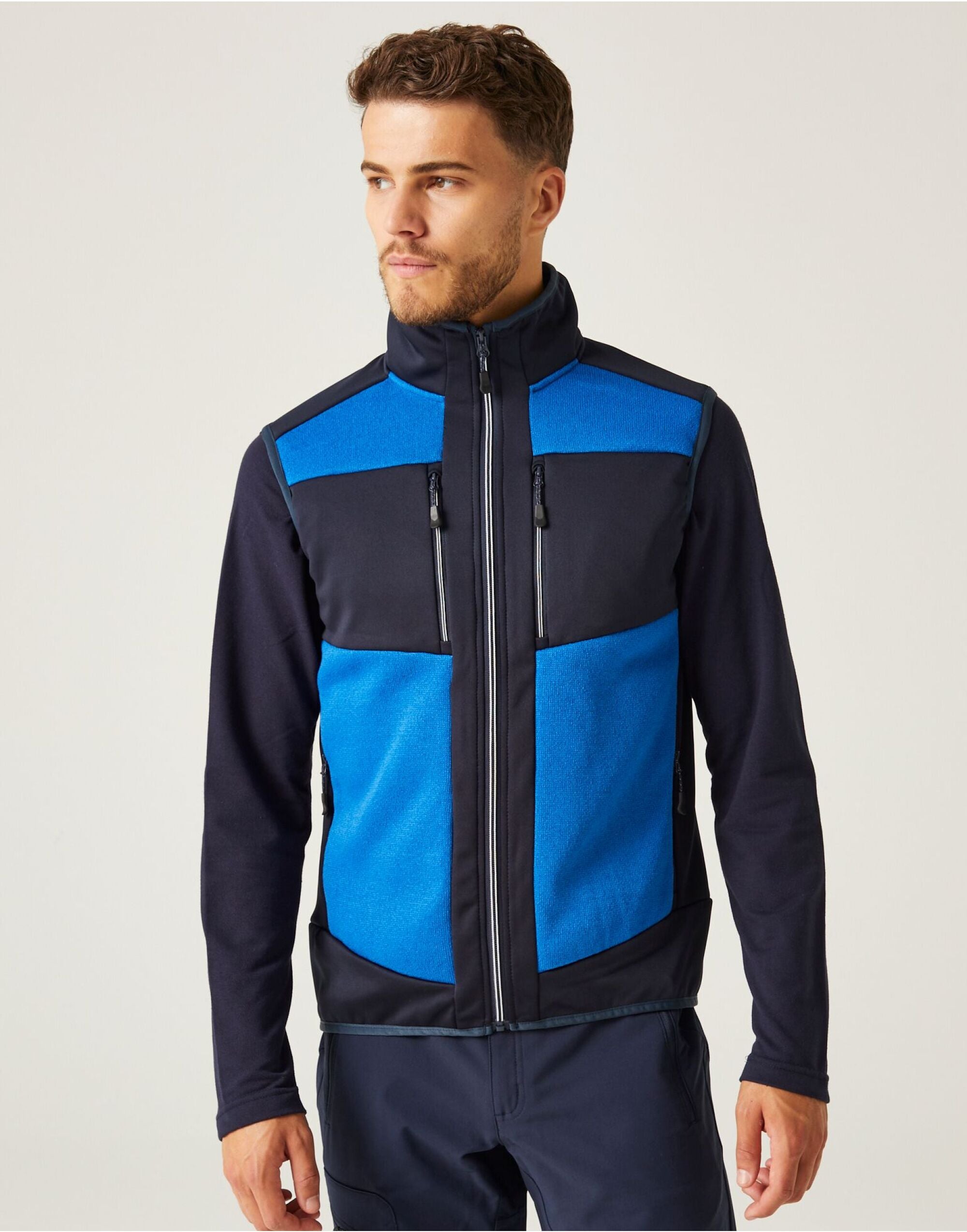 Regatta Professional Regatta E Volve Knit Stretch Bodywarmer TRA914 - Strong Blue Navy - Customisable Bodywarmers