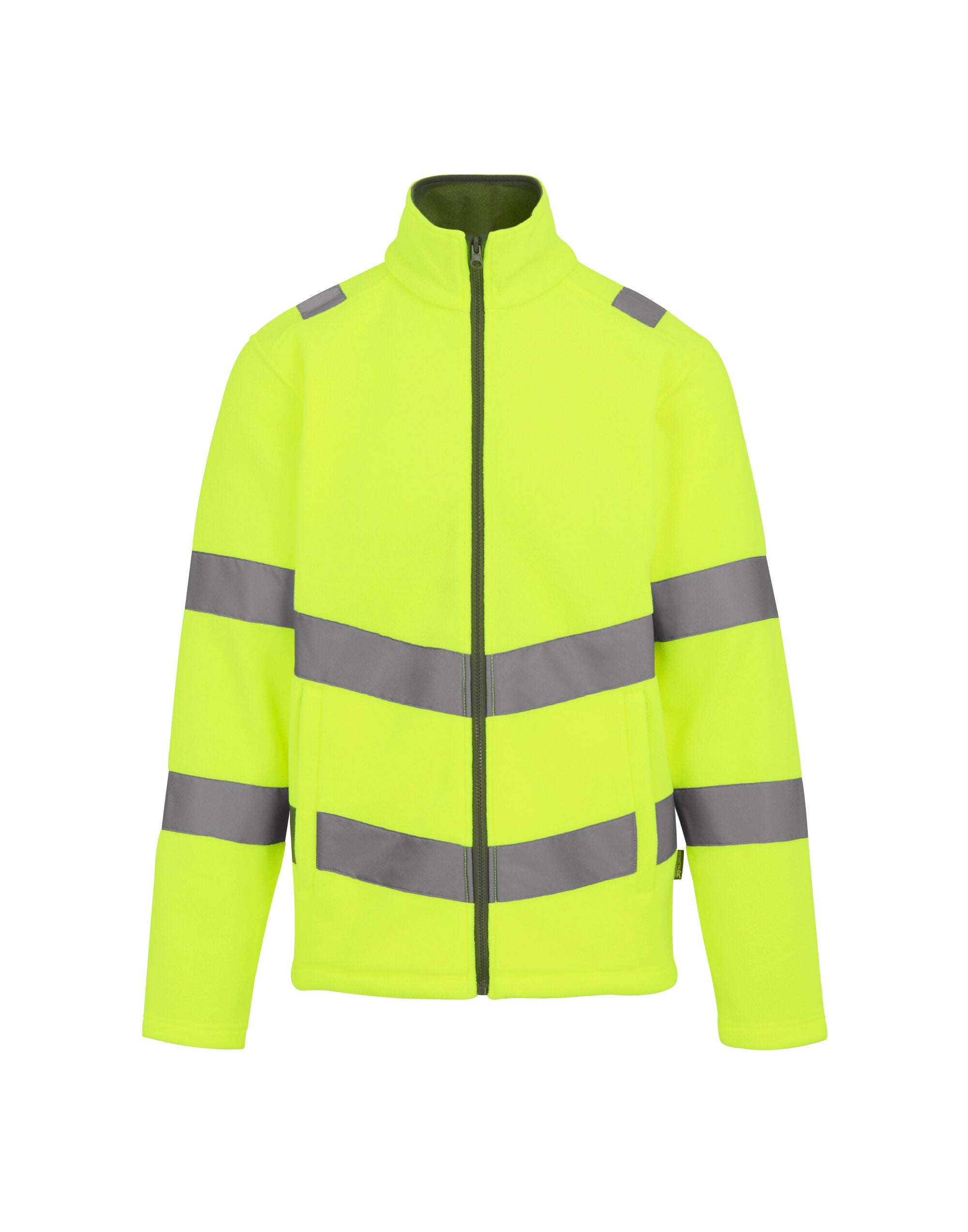 Regatta Hi Vis Pro Contract Thor Fleece TRF648 - Hi-Vis Yellow - Customisable Fleece