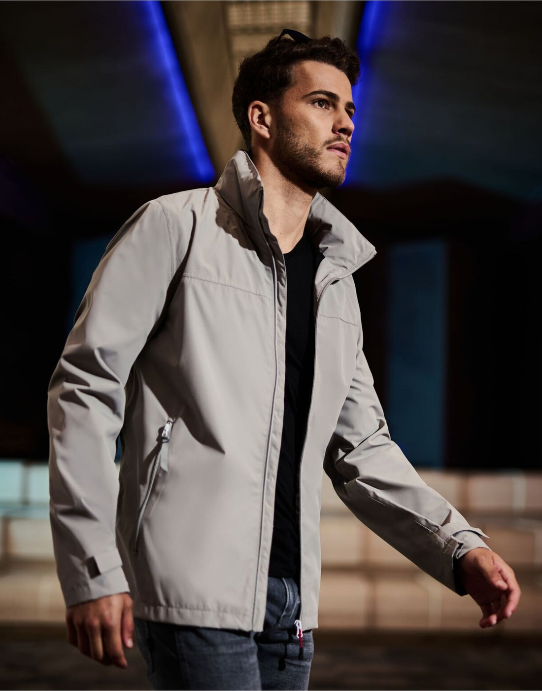 Regatta Professional Regatta Ascender Waterproof Shell Jacket TRW532 - Mineral Grey Black - Customisable Jacket