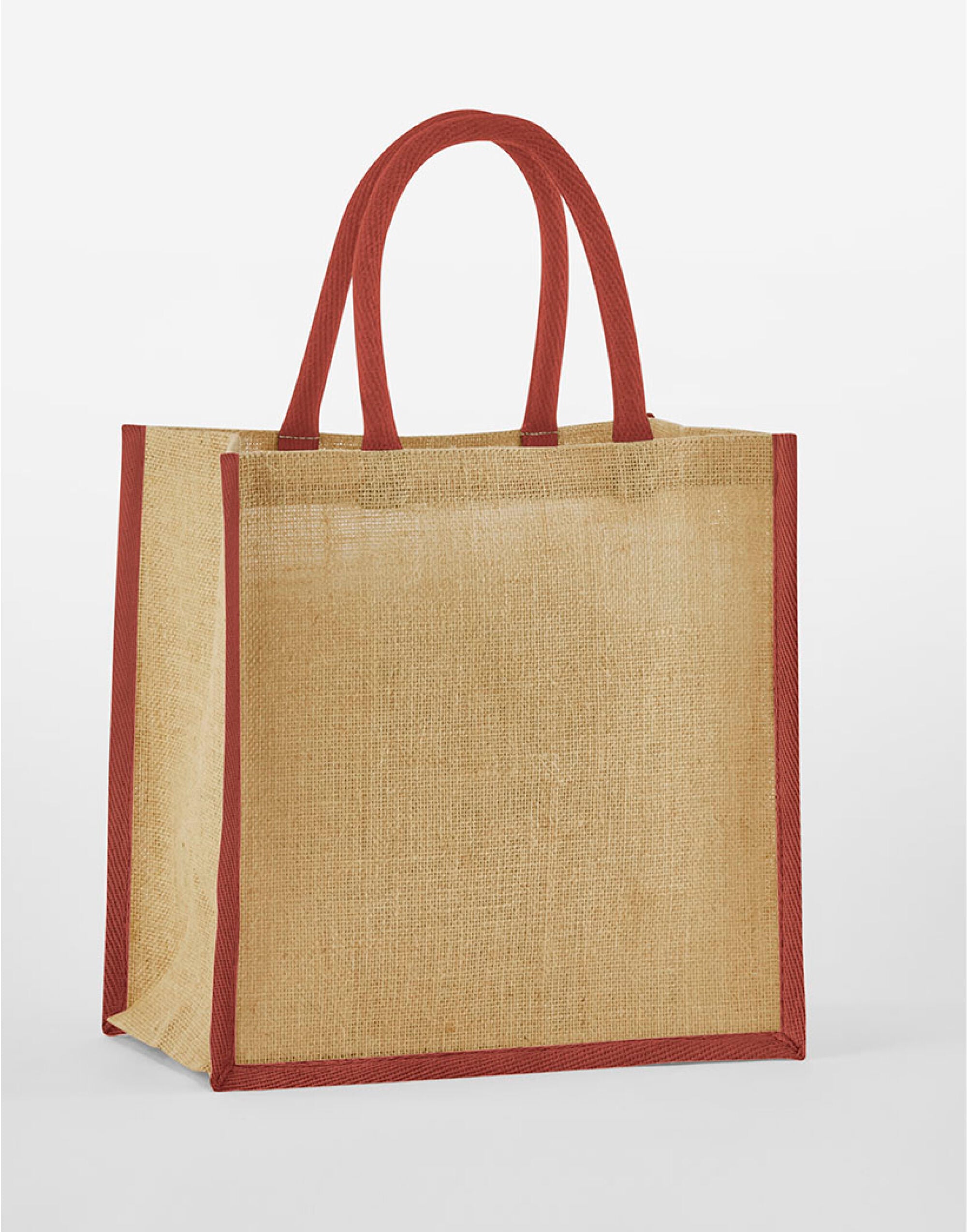 Westford Mill Starch Jute Miw477ni Gift Bag - - Customisable Bags