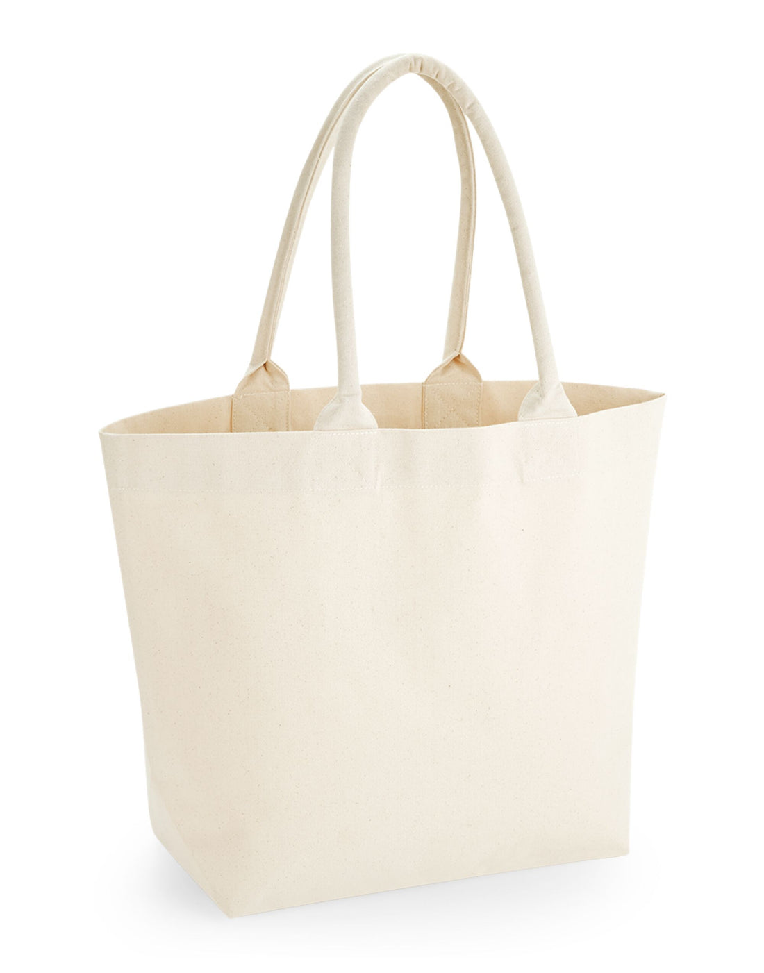 Westford Mill Fairtrade Cotton Deck Bag w626 - Natural O S - Customisable Bags
