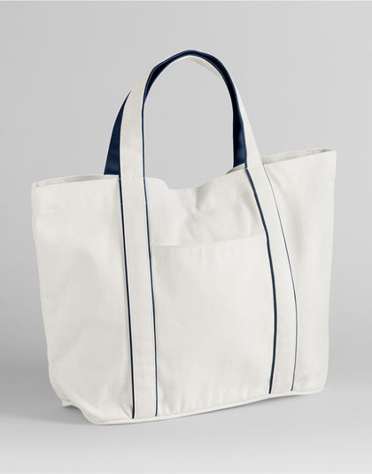 Soft White/French Navy