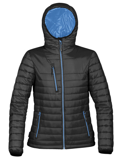 Stormtech Womens Gravity Thermal Jacket AFP-1W - Black Marine Blue - Customisable Jacket