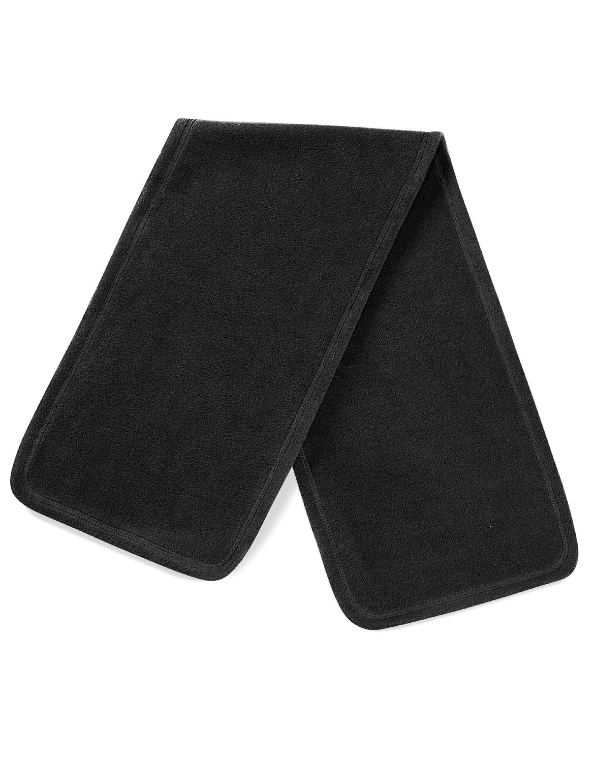 Beechfield Suprafleece¬Æ Geneva Scarf B290 - Black O S - Customisable Scarf
