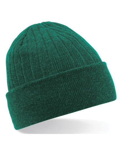 Beechfield Thinsulate Beanie B447 - Bottle Green O S - Customisable Beanies