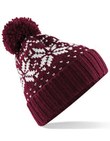 Burgundy/White