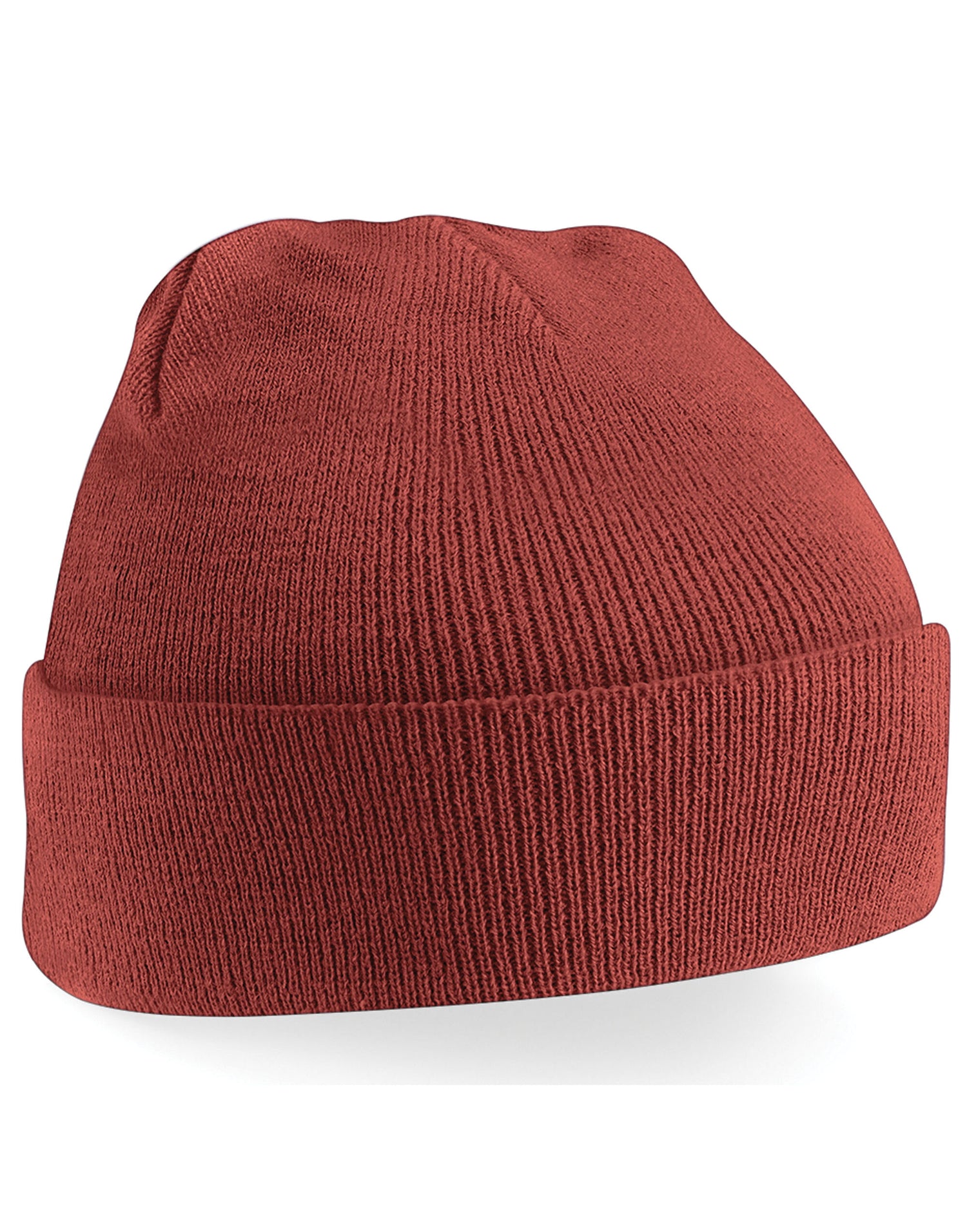 Beechfield Original Cuffed Beanie - B45 - Rust O S - Customisable Beanies