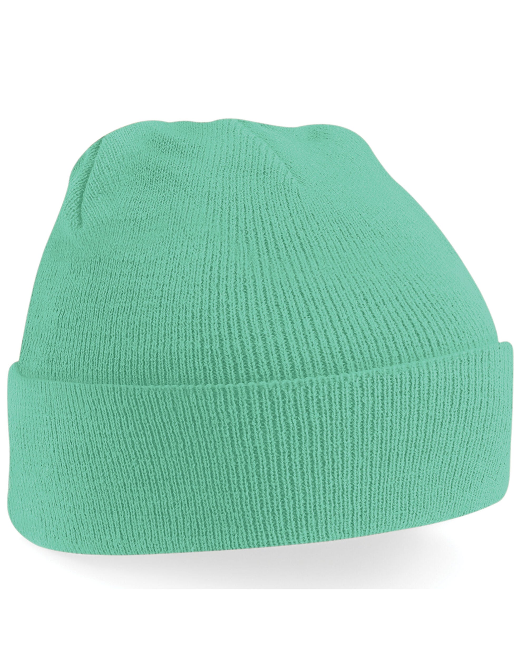 Beechfield Original Cuffed Beanie - B45 - Mint O S - Customisable Beanies