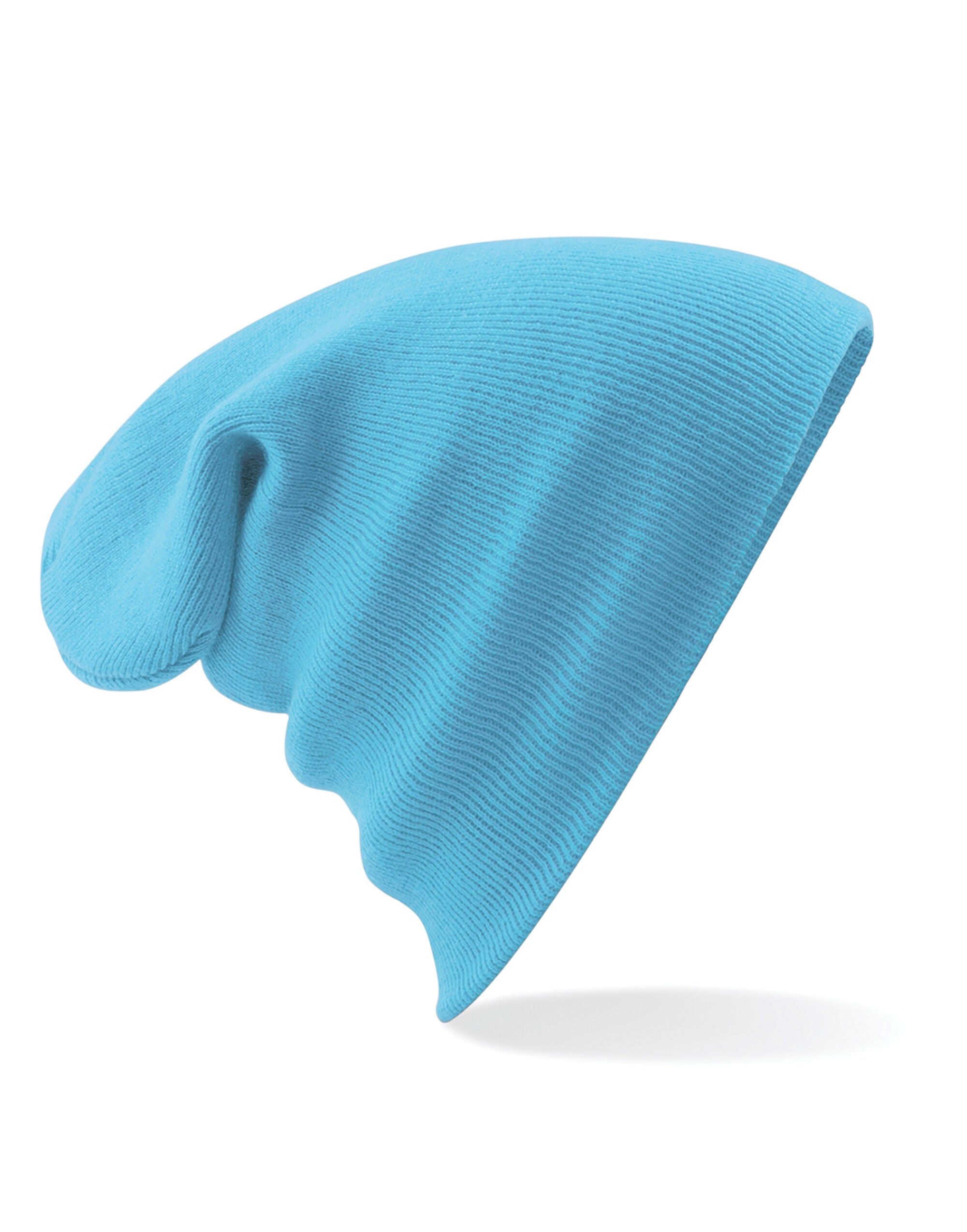 Beechfield Original Cuffed Beanie - B45 - Surf Blue O S - Customisable Beanies