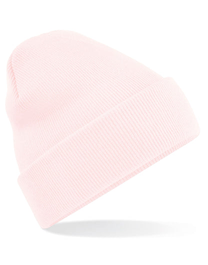 Beechfield Original Cuffed Beanie - B45 - Pastel Pink O S - Customisable Beanies