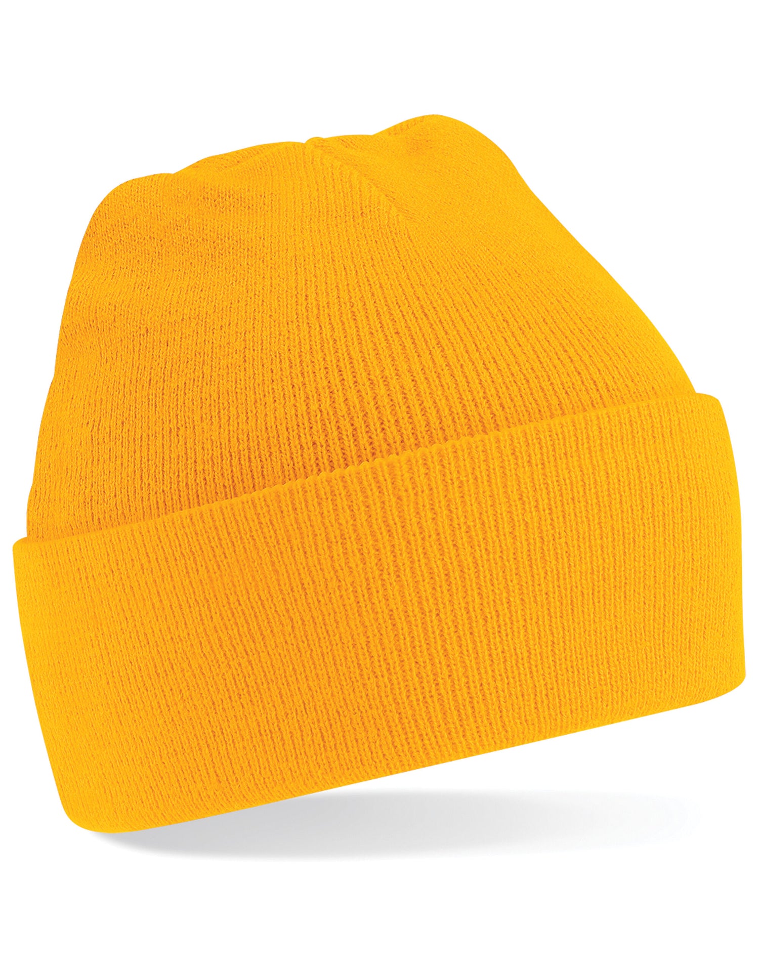 Beechfield Original Cuffed Beanie - B45 - Gold O S - Customisable Beanies
