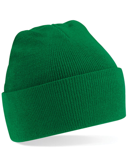 Beechfield Original Cuffed Beanie - B45 - Kelly Green O S - Customisable Beanies