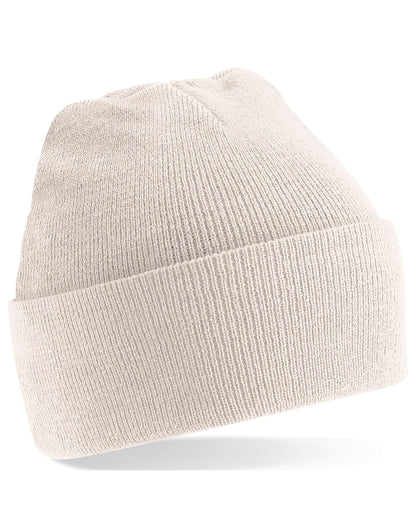 Beechfield Original Cuffed Beanie - B45 - Sand O S - Customisable Beanies