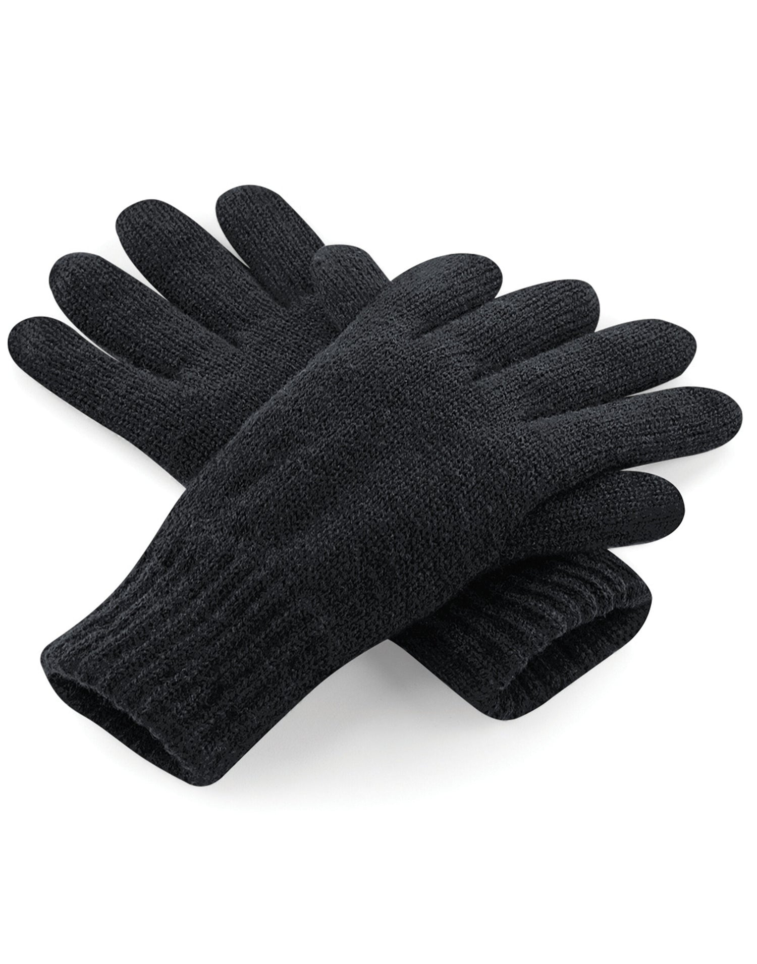 Beechfield Classic Thinsulate Gloves B495 - Black L-XL - Customisable Gloves