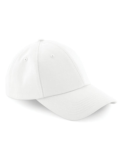 Beechfield Authentic Baseball Cap B59 - Solid White O S - Customisable Caps