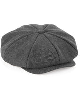 Charcoal Herringbone